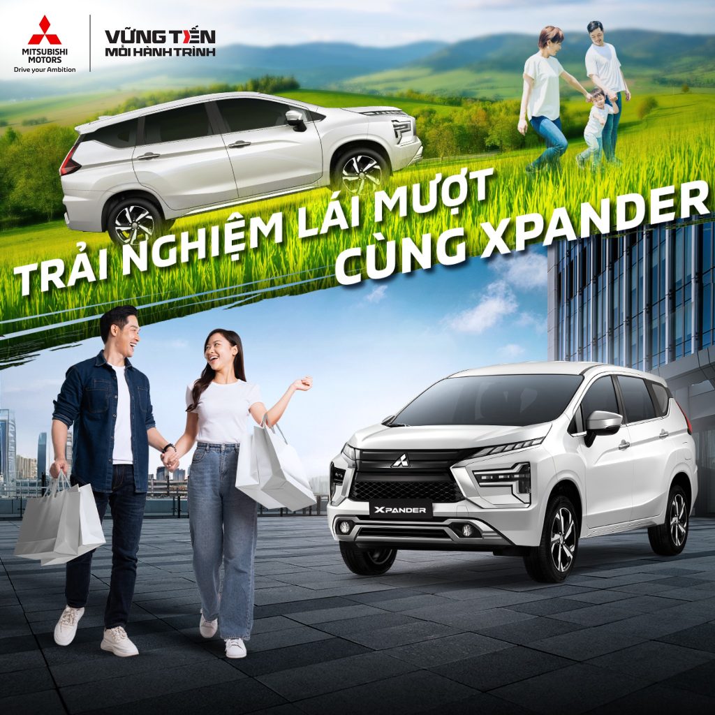 XPANDER: TRẢI NGHIỆM LÁI MƯỢT MÀ, VƯỢT MỌI GIỚI HẠN