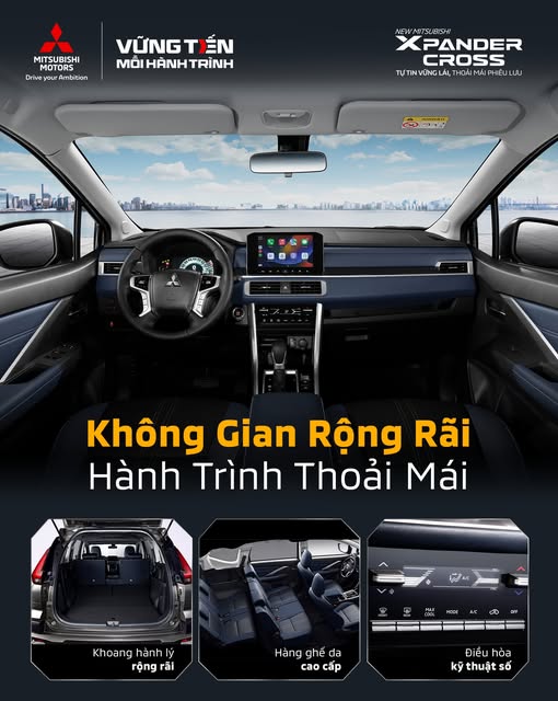 KHÔNG GIAN RỘNG RÃI – BÍ QUYẾT CHO NHỮNG CHUYẾN ĐI THOẢI MÁI